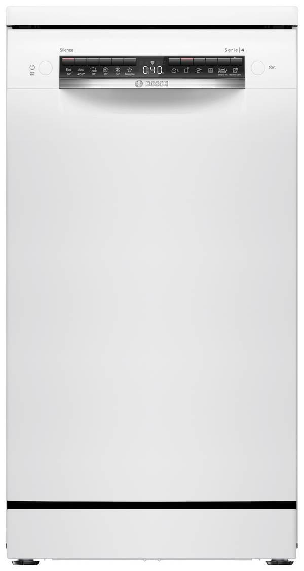 Bosch Haushalt SPS4HKW49E Stand-Geschirrspüler 450 mm EEK: E (A - G) Frontlader Weiß