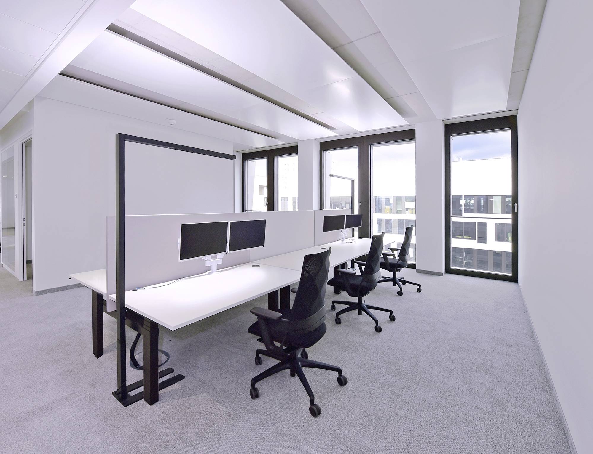 Deko Light Office Three Standard 342228 Stehlampe LED 80 W Verkehrsweiß (RAL 9016)-3