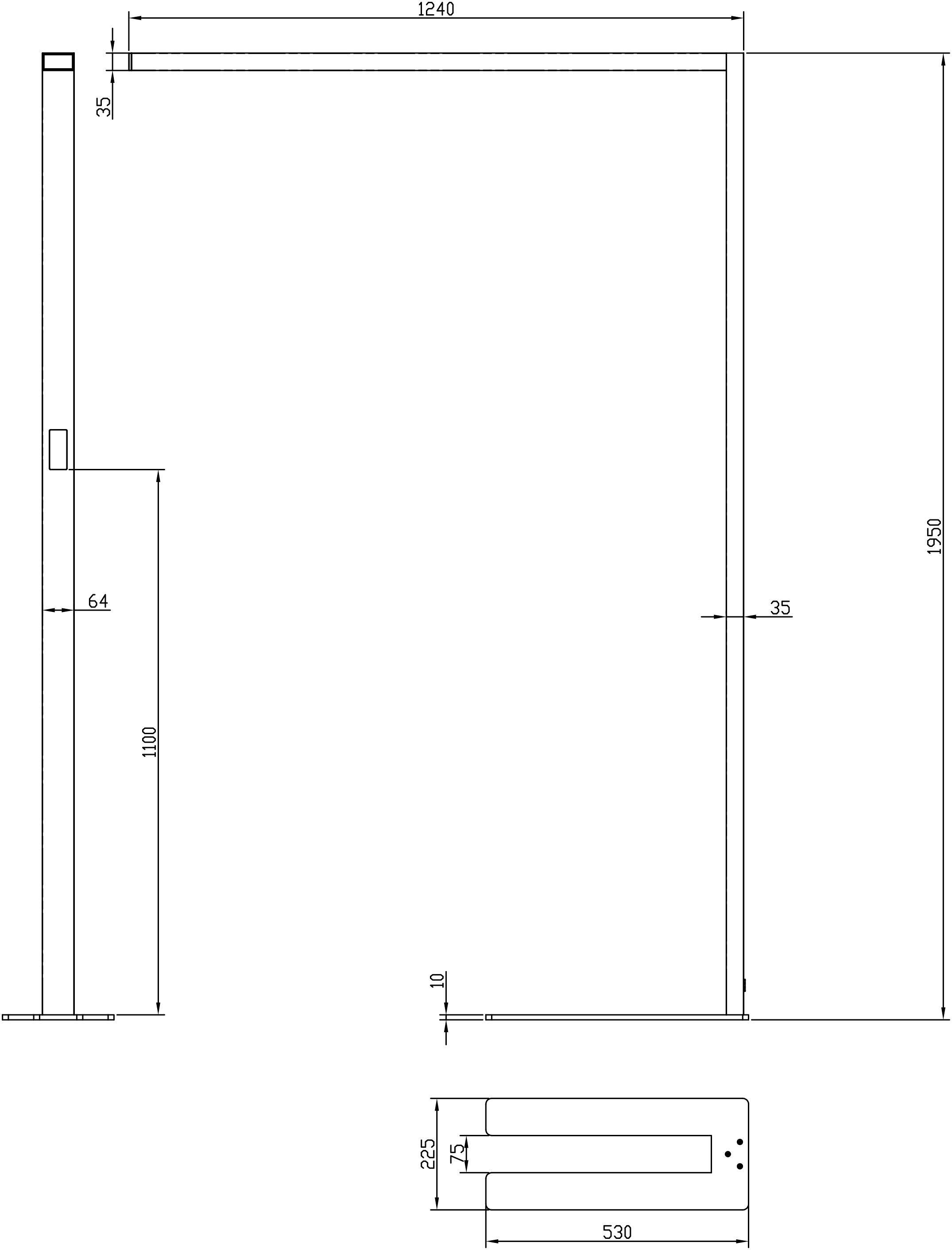 Deko Light Office Three Standard 342228 Stehlampe LED 80 W Verkehrsweiß (RAL 9016)-4