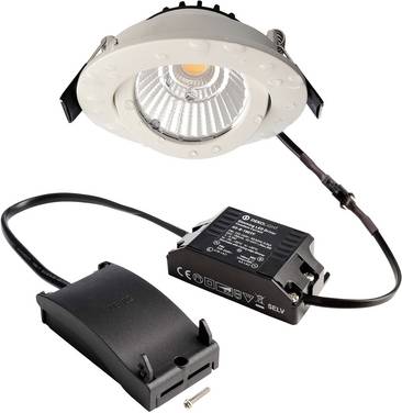 Deko Light 565388 Dione IP LED-Einbauleuchte  EEK: E (A - G) LED LED fest eingebaut 8.5 W Weiß