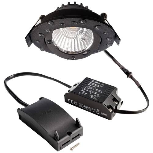 Thumbnail - Deko Light 565390 Dione IP LED-Einbauleuchte EEK: E (A - G) LED LED fest eingebaut 8.5 W Schwarz