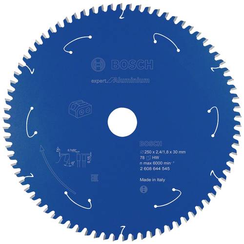 Bosch Accessories Expert for Aluminium 2608644687 Kreissägeblatt 254 x 30 x 1.8 mm Zähneanzahl: 78 1 St.