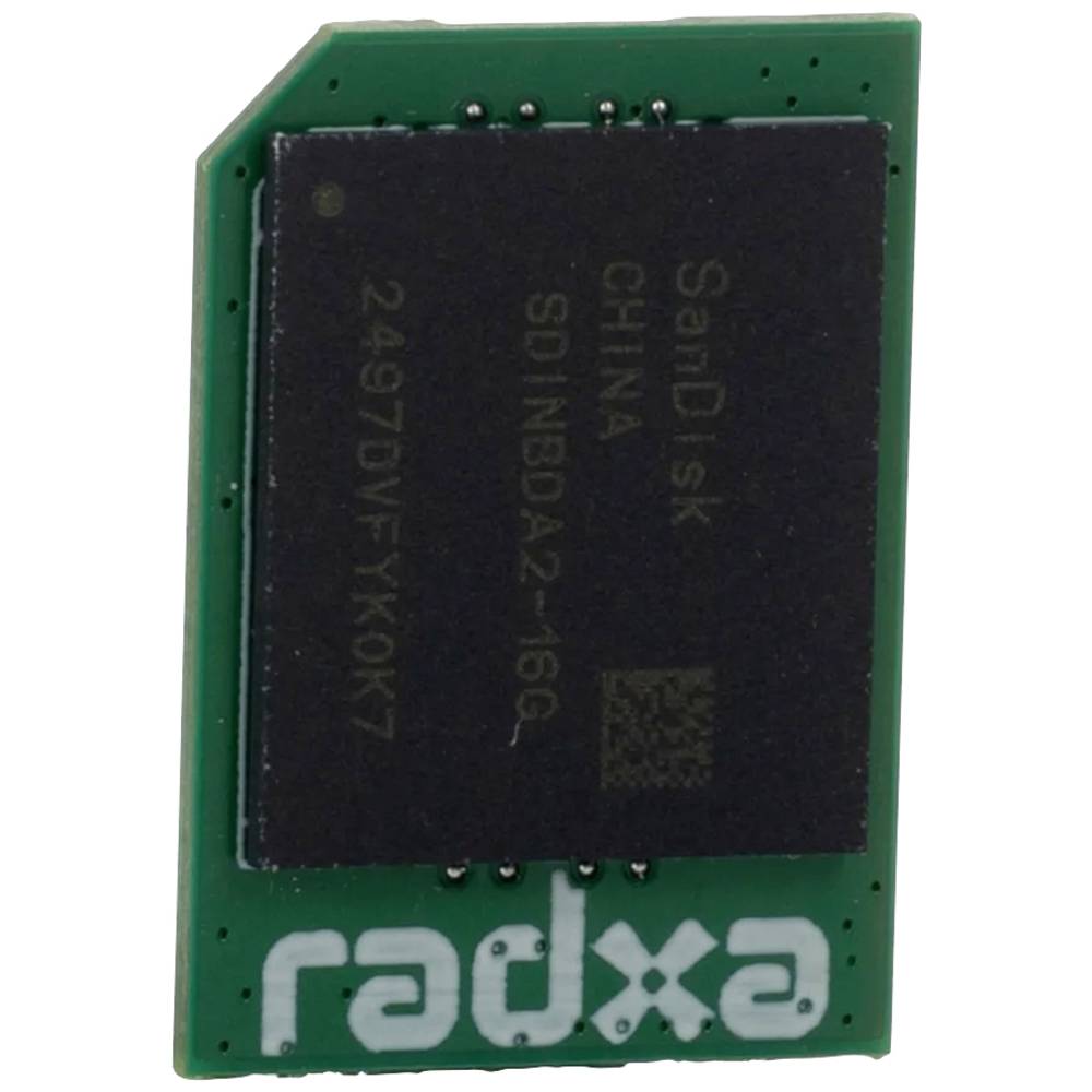 Radxa VA001-32G Besturingssysteem 32 GB Geschikt voor serie: Rock Pi