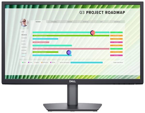 Dell E2223HV LED-Monitor  EEK D (A - G) 55.9 cm (22 Zoll) 1920 x 1080 Pixel 16:9 12 ms VGA IPS LED