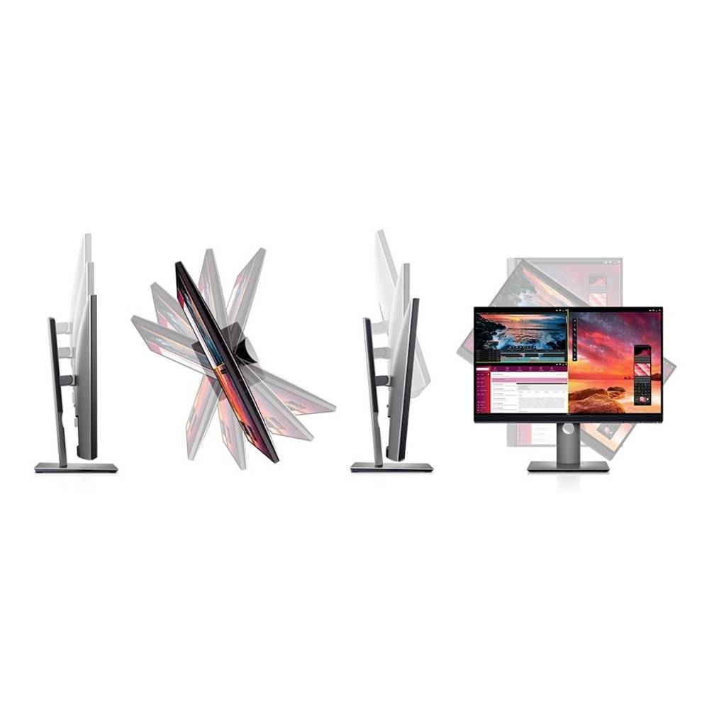 Dell UltraSharp UP2720QA LED-monitor Energielabel G (A - G) 68.6 cm (27 inch) 3840 x 2160 Pixel 16:9 6 ms HDMI, DisplayPort, Thunderbolt 3, Audio-Line-out, USB