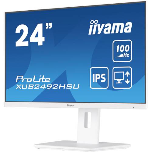 Thumbnail - Iiyama ProLite XUB2492HSU-W6 LED-Monitor EEK D (A - G) 60.5 cm (23.8 Zoll) 1920 x 1080 Pixel 16:9 0.4 ms HDMI®, DisplayP...