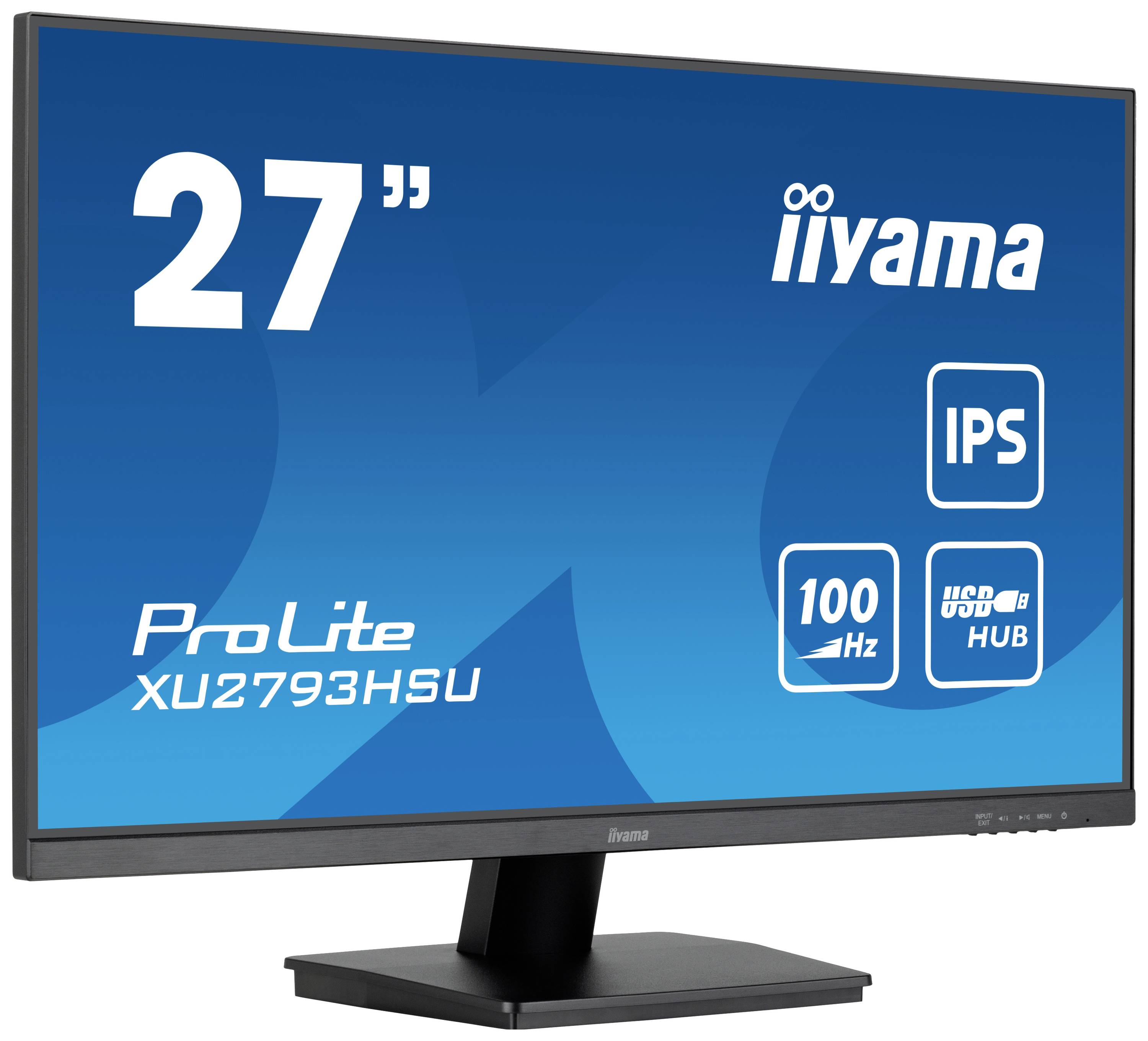 Iiyama ProLite XU2793HSU-B6 LED-Monitor EEK E (A - G) 68.6 cm (27 Zoll) 1920 x 1080 Pixel 16:9 1 ms HDMI®, DisplayPort, 