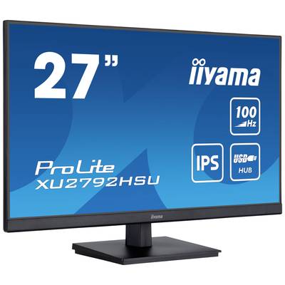 Ein 27-Zoll-Monitor von iiyama, Modell ProLite XU2792HSU, mit 100 Hz Bildwiederholrate, IPS-Panel und USB-Hub.