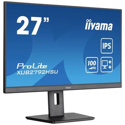 Ein 27-Zoll-Monitor von iiyama, Modell ProLite XUB2792HSU, mit IPS-Panel und 100 Hz Bildwiederholfrequenz. Ideal für grafikintensive Anwendungen.