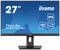 Ein Monitor mit der Aufschrift '27", iiyama, ProLite XUB2792HSU', zeigt Merkmale wie 'IPS' und '100 Hz'.