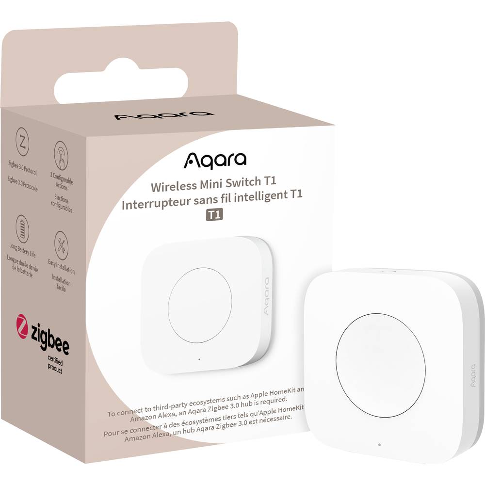 Aqara Afstandsbediening WB-R02D Wit Apple HomeKit
