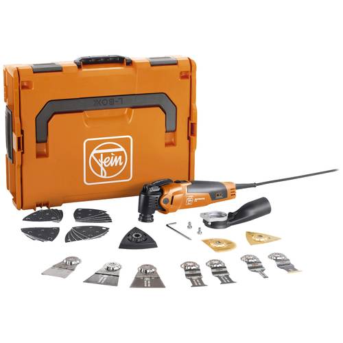 Fein MM 500 PLUS CE-Set 72296775000 Multifunktionswerkzeug inkl. Koffer, mit Zubehör 350 W