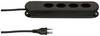 Construct-Line 165938 Steckdosenleiste Schwarz CH-Stecker 1 St.