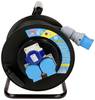 Max Hauri 166958 Kabeltrommel 30 m Schwarz T23 Steckdose 16 A (3polig), CEE-Steckdose 16 A 3polig