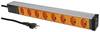 Max Hauri 171379 Steckdosenleiste 19 Zoll Orange CH-Stecker 1 St.