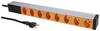 Max Hauri 171269 Steckdosenleiste 19 Zoll Orange CH-Stecker 1 St.