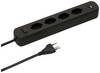 Max Hauri 165434 Steckdosenleiste mit Schalter Schwarz CH-Stecker 1 St.