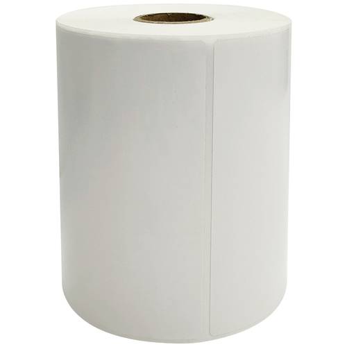 Renkforce Etiketten Rolle 100 x 80 mm Thermodirekt Papier Weiß 500 St. Stark haftend RF-5998016 Vielzweck-Etiketten