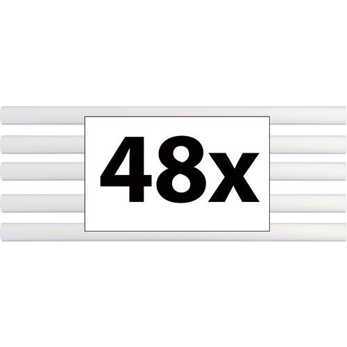 TOOLCRAFT TO-8997030 Heißklebesticks Ø 7 mm x (L) 100 mm Transparent 240 g 48 St.