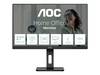 AOC Pro-Line Q27P3CV LED-Monitor EEK F (A - G) 68.6 cm (27 Zoll) 2560 x 1440 Pixel 16:9 4 ms HDMI®, DisplayPort, Kopfhörer-Buchse, USB, USB-C® 3.2, RJ45 IPS LED
