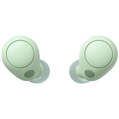 Sony WFC700NG.CE7 HiFi  In Ear Kopfhörer Bluetooth® Stereo Salbei-Grün Noise Cancelling Ladecase, Schweißresistent, Laut