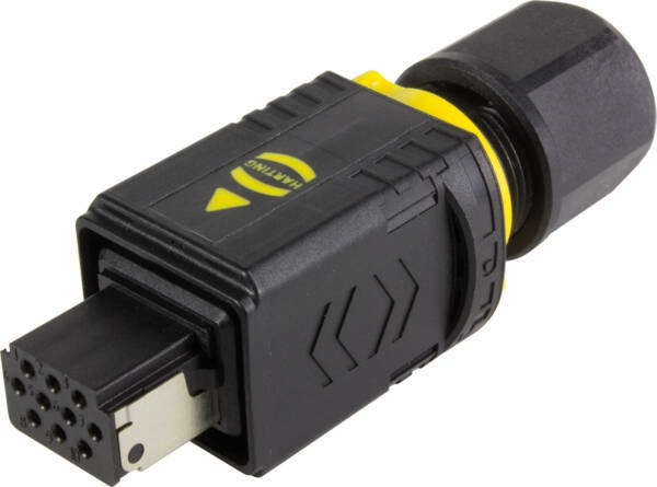 HARTING 09451459011 Kabelsteckverbinder Gesamtpolzahl: 10 1 St.