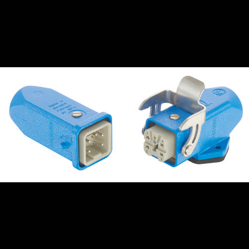 HARTING 10360040008 Steckverbinder-Set Gesamtpolzahl: 4 + PE 1 St.