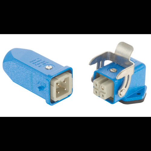 HARTING 10360030004 Steckverbinder-Set Gesamtpolzahl: 3 + PE 1 St.