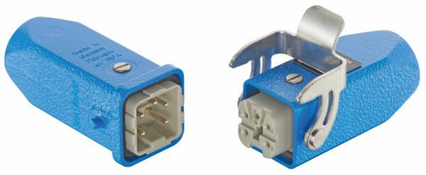 HARTING 10360040012 Steckverbinder-Set Gesamtpolzahl: 4 + PE 1 St.