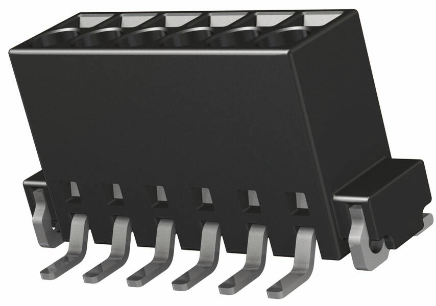 HARTING 14010513101333 Printklemme 0.75 mm² Polzahl 5 Schwarz 1 St. Piece