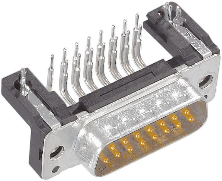 HARTING D-SUB Stiftleiste 180 ° Polzahl: 37 Löten Harting 09 66 462 6812 1 St.