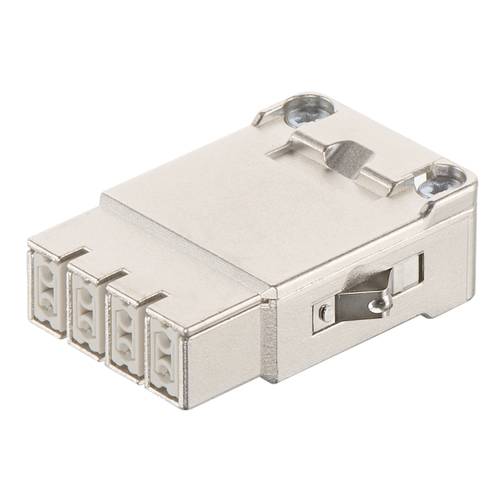 09140083112 HARTING Han GigaBit Modul Cat.6A + Schirm GND Buchseneinsatz (F) Crimpanschluss, 8-polig+Schirmung 50V, 5A