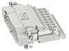 HARTING Han 16E Anschlussverteiler Stifteinsatz (M) ""rechts"" Schraubanschluss, 16-polig+PE 500V, 16A - 1 Stück