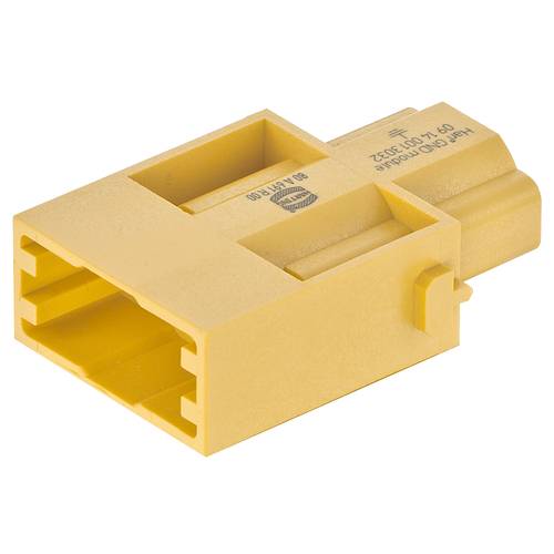 09140013032 HARTING Han GND-Modul Stifteinsatz (M) Axialschraub- oder Crimpanschluss, 1-polig Querschnitt 10mm² - 35mm²