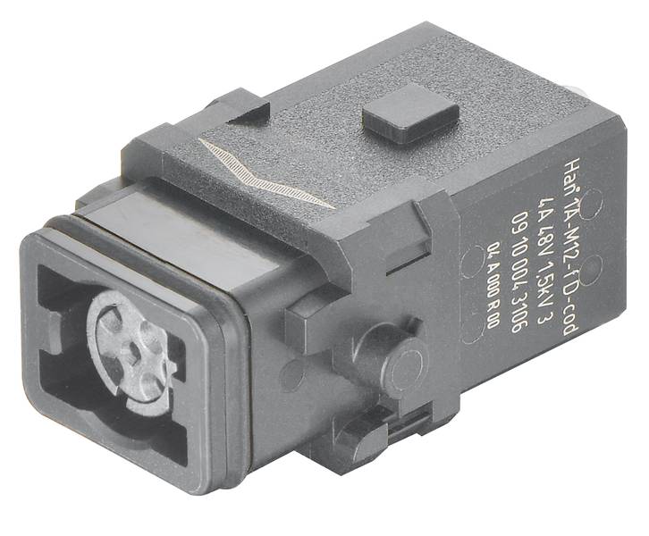HARTING 09100043106 Stifteinsatz 4 Crimpen 1 St.