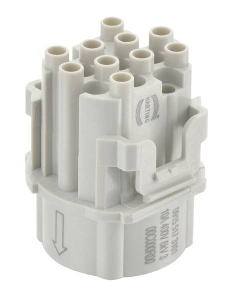 HARTING 09155173101 Stifteinsatz 17 Crimpen 1 St.