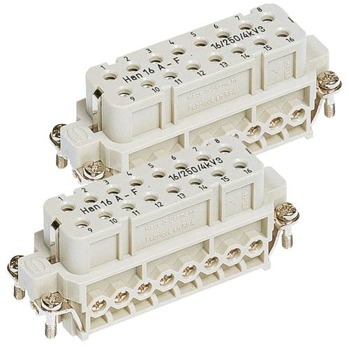 HARTING 09200162816 Stifteinsatz 32 Schrauben 1 St.