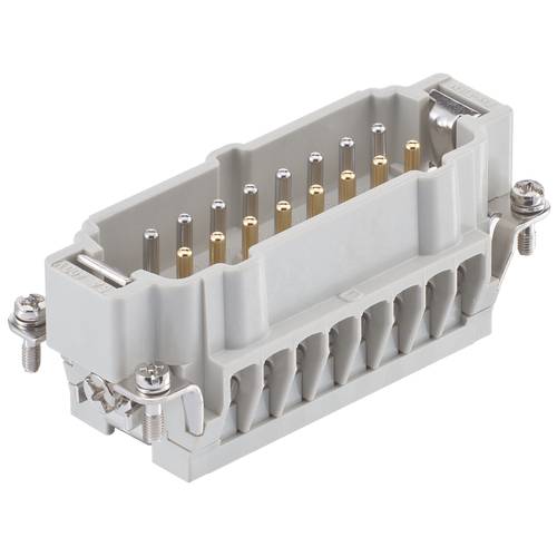 09330162691 HARTING Han 16E Fe(AU)/CuNi Stifteinsatz (M) Schraubanschluss, 16-polig+PE 400V, 16A - 1Stück