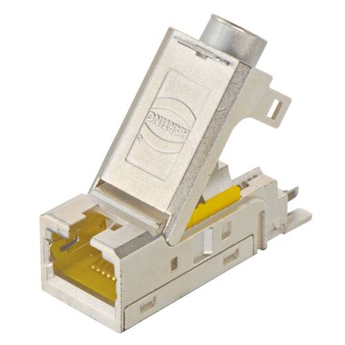 09145451120 HARTING Han RJ45 Kabelbuchse Cat.5 Buchseneinsatz (F) Schneidklemmanschluss (IDC-Kontakte), 4-polig 50V, 1A