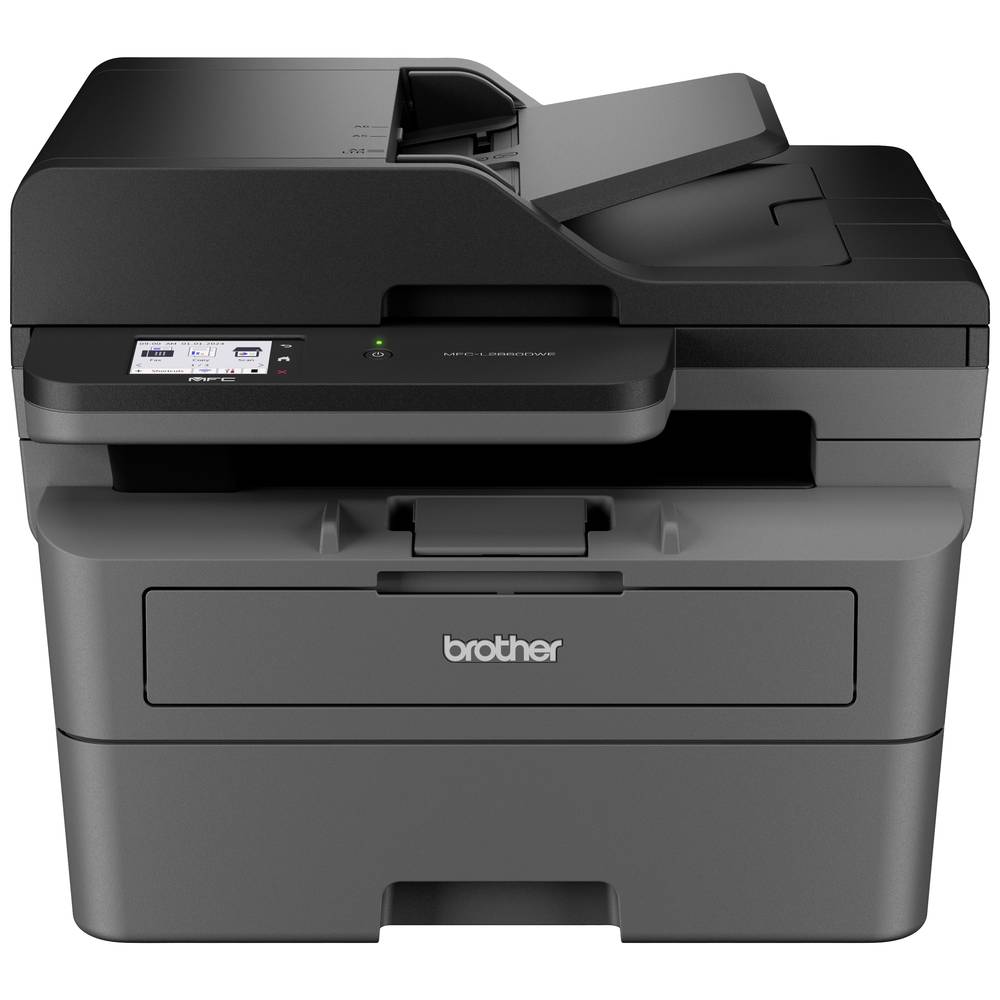 Brother MFC-L2860DWE Multifunctionele laserprinter (zwart-wit) A4 Printen, Kopiëren, Scannen, Faxen 