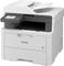 Multifunktionsdrucker in Grau, mit Touchscreen, geeignet für Druck, Kopie und Scan.