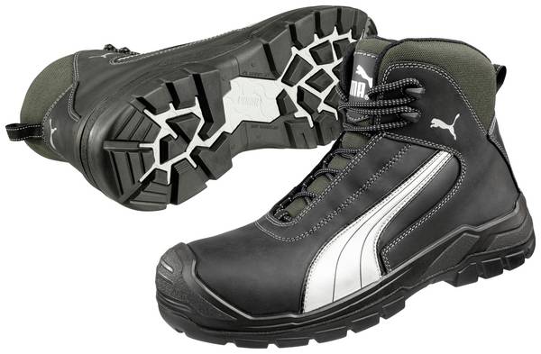 PUMA Cascades Mid 630210202000038 Sicherheitsstiefel S3 Schuhgröße (EU): 38 Schwarz 1 Paar