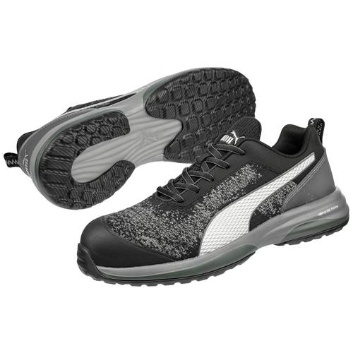 Thumbnail - PUMA Charge Black Low 644540200000045 ESD Sicherheitshalbschuh S1P Schuhgröße (EU): 45 Schwarz, Grau 1 Paar