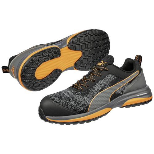 Thumbnail - PUMA Charge Orange Low 644550294000037 ESD Sicherheitshalbschuh S1P Schuhgröße (EU): 37 Schwarz, Orange 1 Paar