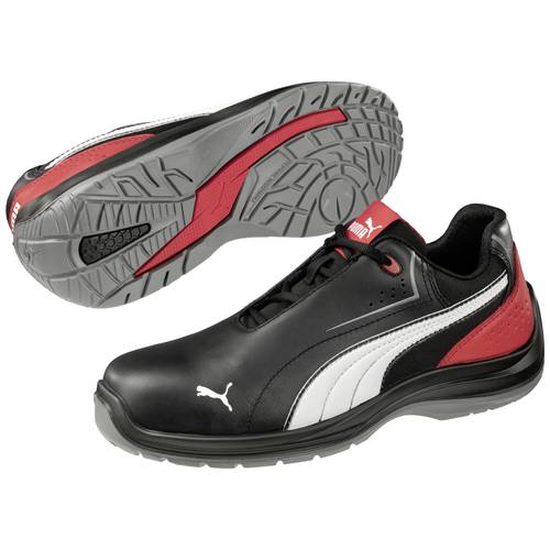 PUMA Touring Black Low 643410200000036 ESD Sicherheitshalbschuh S3 Schuhgröße (EU): 36 Schwarz, Rot 1 Paar