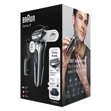 Braun Series 7 - 71-S7200cc 143363 Folienrasierer Silber-2