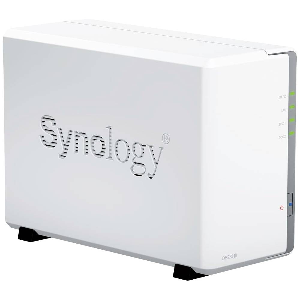 Synology DS223J-4TB-BC DS223J-4TB-BC NAS-server 4 TB Refurbished (zeer goede staat) Ontwaken bij LAN-/WAN-verbinding, Aan/uit-schakelaar