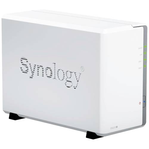 NAS-Server Refurbished (gut) 20 TB Synology DS223J-20TB-FR DS223J-20TB-FR Aufwachen bei LAN-/WAN-Verbindung, Ein-/Aussch...