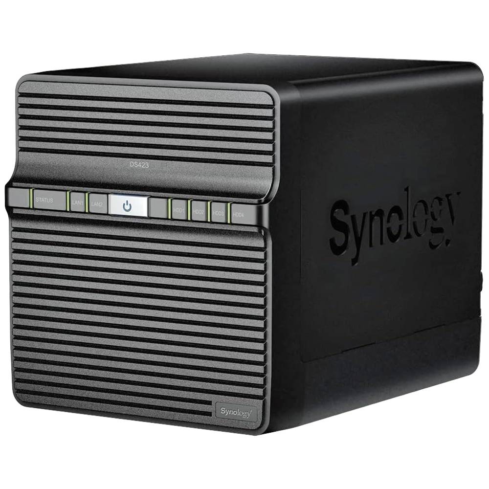 Synology DS423-12TB-FR DS423-12TB-FR NAS-server 12 TB Refurbished (goede staat) Ontwaken bij LAN-/WAN-verbinding, Aan/uit-schakelaar