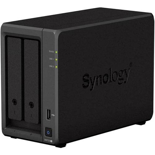 NAS-Server Refurbished (gut) 4 TB Synology DS723+-4TB-FR DS723+-4TB-FR Aufwachen bei LAN-/WAN-Verbindung, Ein-/Ausschalt...